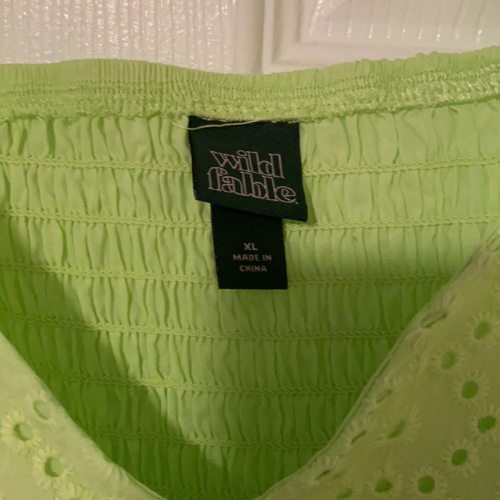 Wild Fable Sleeveless Eyelet Top - Picture 2 of 4